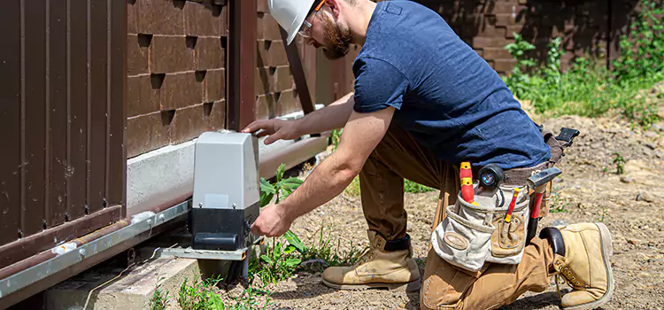 Electric Driveway Gate Installation Lindenhurst