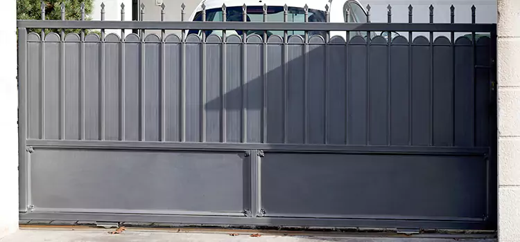 Metal Driveway Gate Installation Lindenhurst